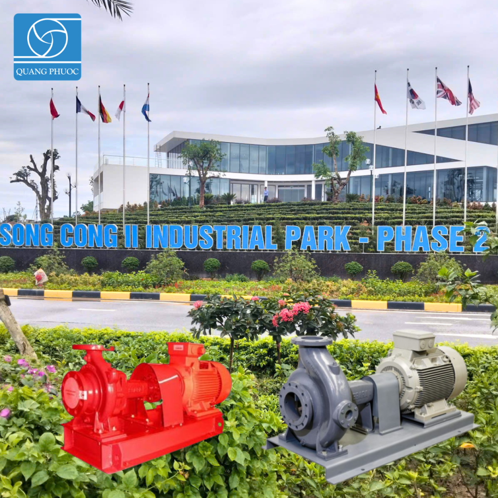 Quang Phước cung cấp bơm tại HCN Sông Công II - Thái Nguyên