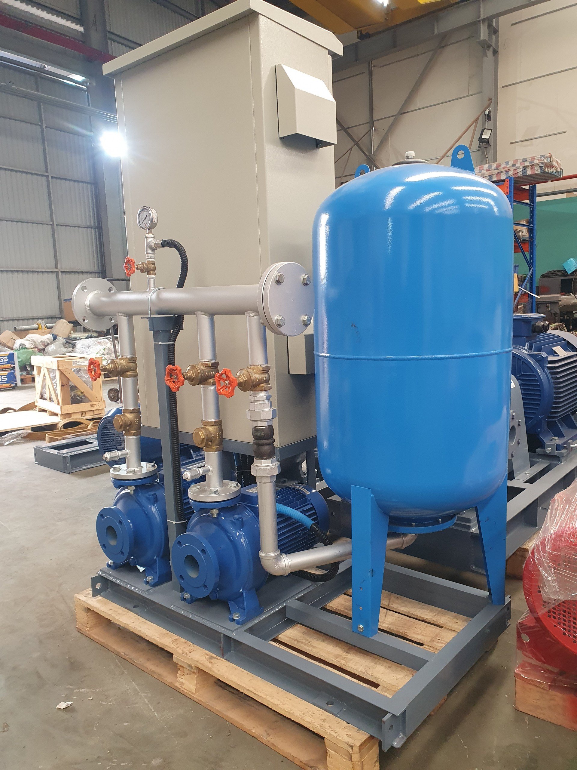 hệ bơm tăng áp máy bơm 3D 32-160 1.5