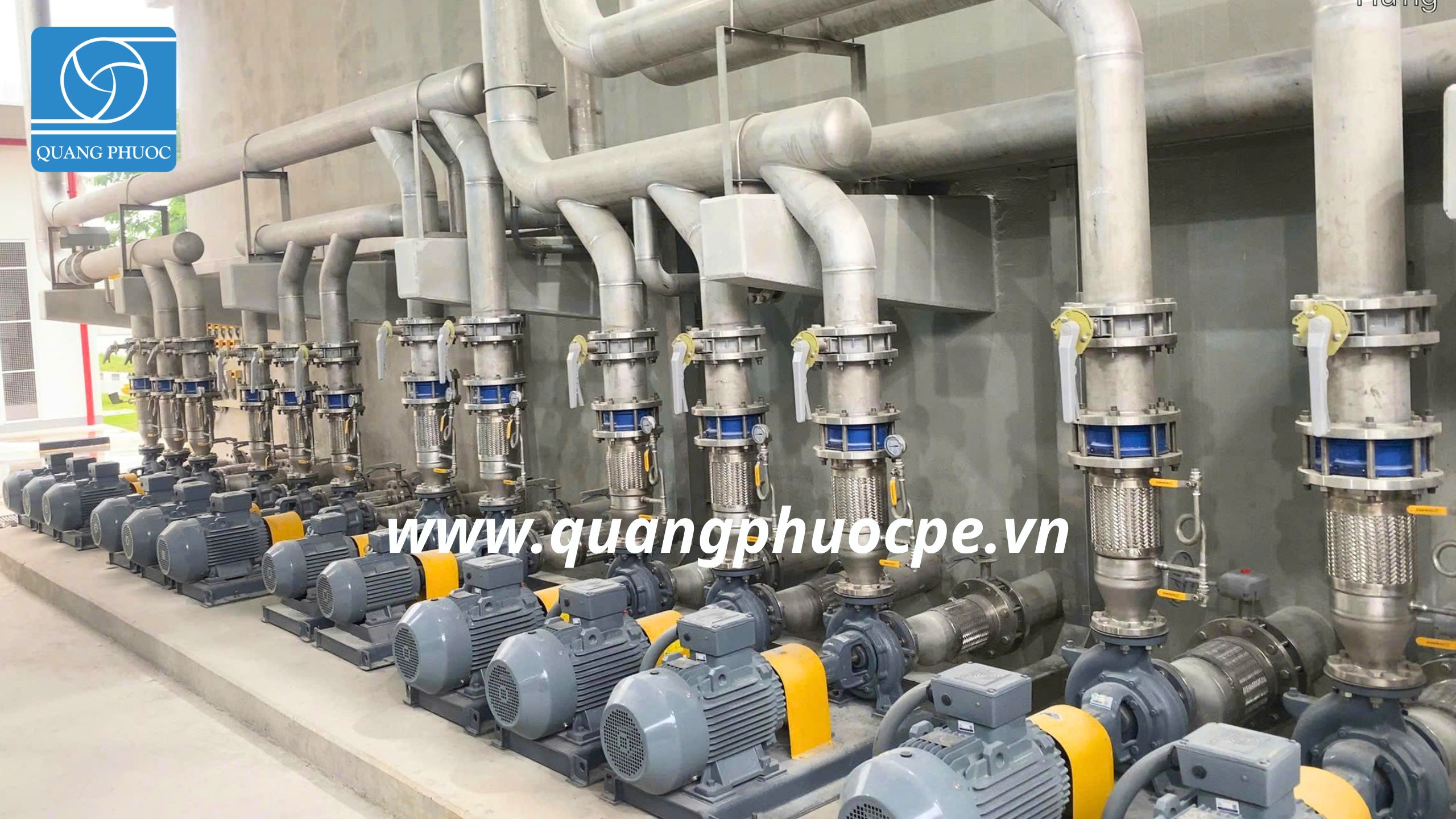 Quang Phước cung cấp 15 bộ bơm cấp nước cho dự án Phố Nối Hưng Yên